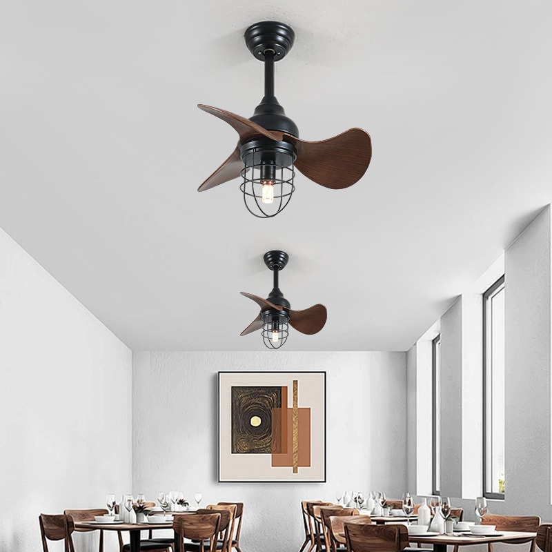 Interior Design Industrial Style - 아메리칸 레트로 천장 선풍기 조명 인더스트리얼