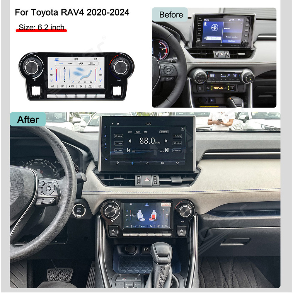 Interior Design Styles - 도요타 RAV4 2020-2024용 터치 & 버튼