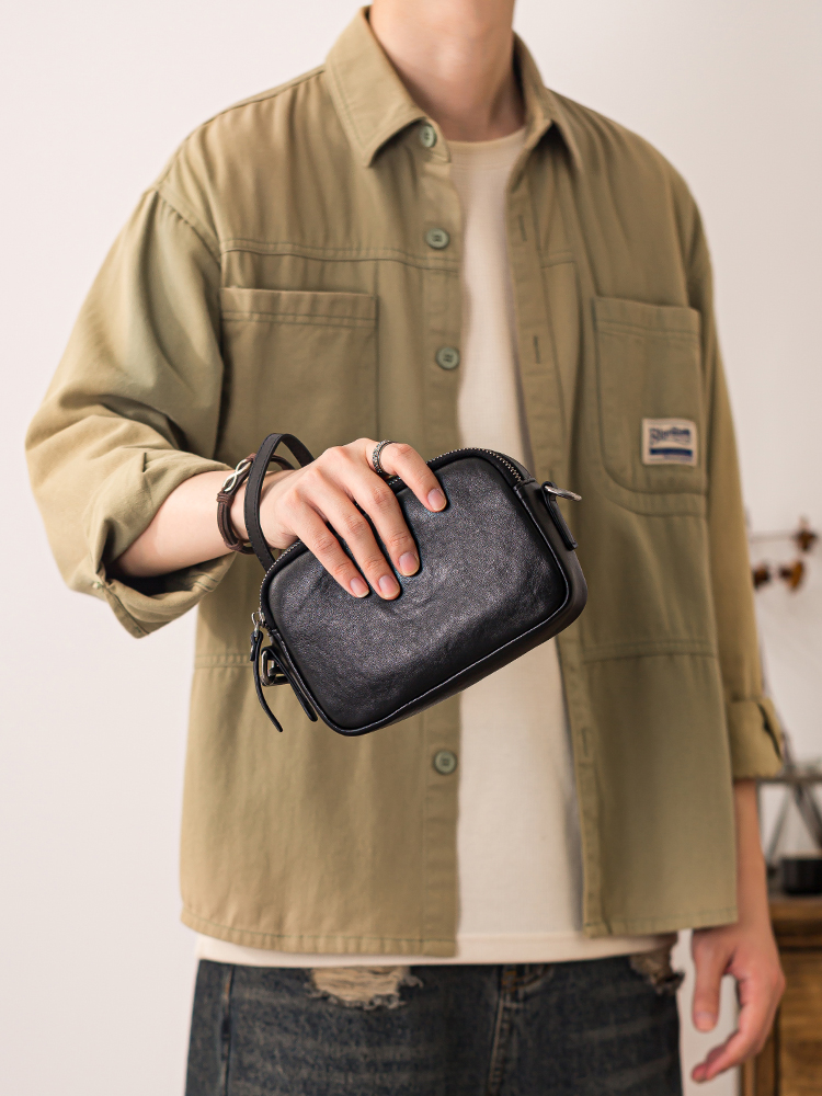 Interior Design Simple - PNDME 간단한 패션 정품 가죽 남성