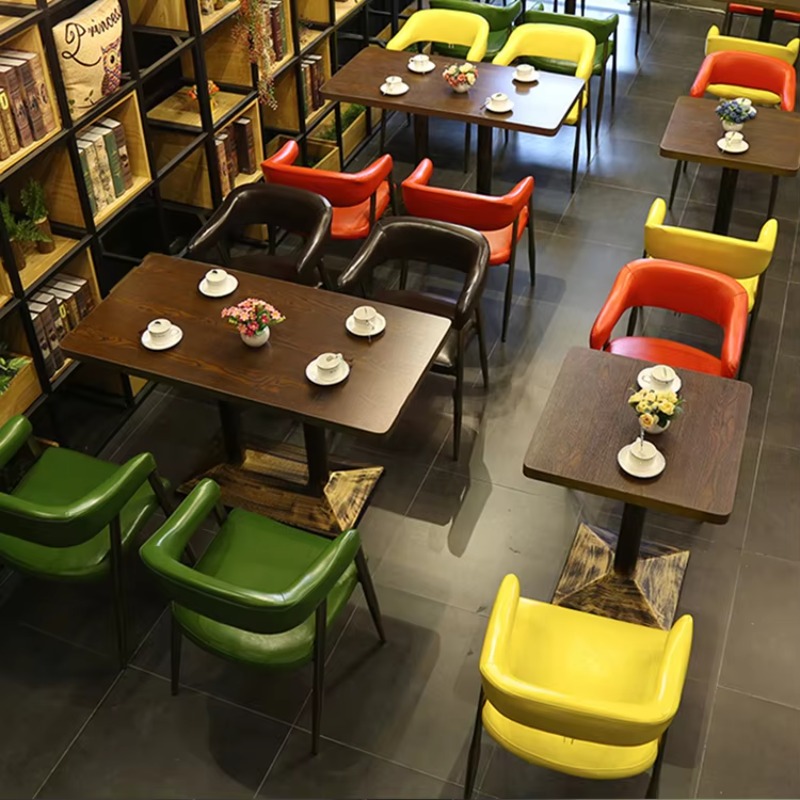Interior Design Of Cafe - 새로운 디자인의 레스토랑 인테리어 테이블 및