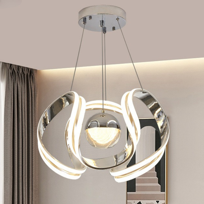Interior Design Hall - 북유럽풍 라이트 럭셔리 스타일 거실/다이닝룸 펜던트