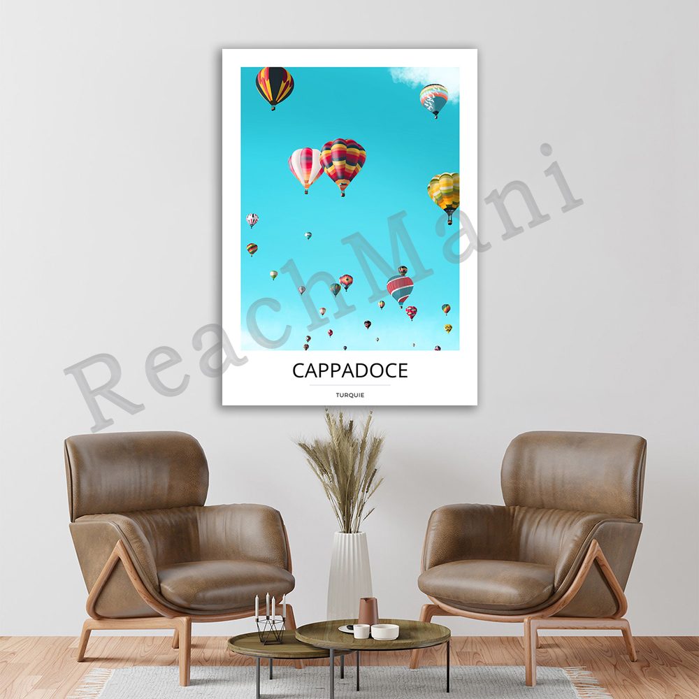 카파도키아, 포스터 인쇄, 여행 포스터, 인테리어 디자 - Interior Design Illustration 리뷰 및 가격