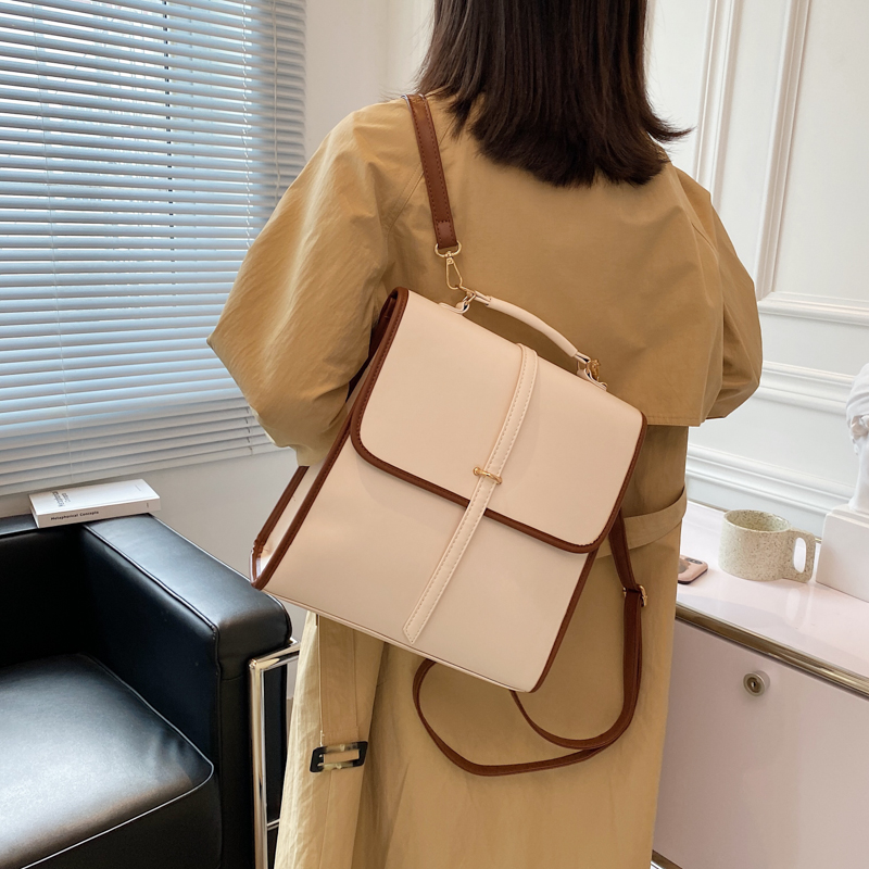 순색 고품질 PU 가죽 여성 배낭, 2023 패션 디자 - Interior Design Simple 리뷰 및 가격