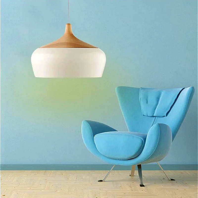 북유럽 알루미늄 큰 전등 갓 천장 샹들리에 레스토랑 섬 - Interior Design Hall 리뷰 및 가격