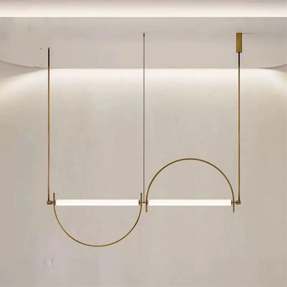 현대적인 미니멀리스트 디자인의 LED 펜던트 조명, 거 - Interior Design Hall 리뷰 및 가격