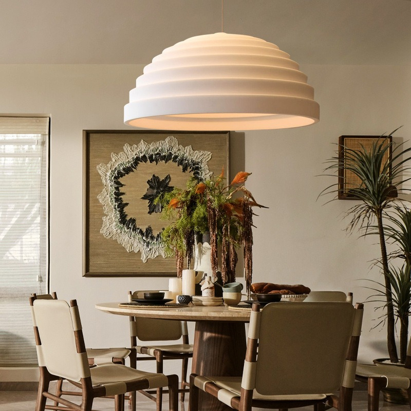 일본 와비사비 스타일 거실/홈스테이 레진 LED 펜던트 - Interior Design Hall 리뷰 및 가격