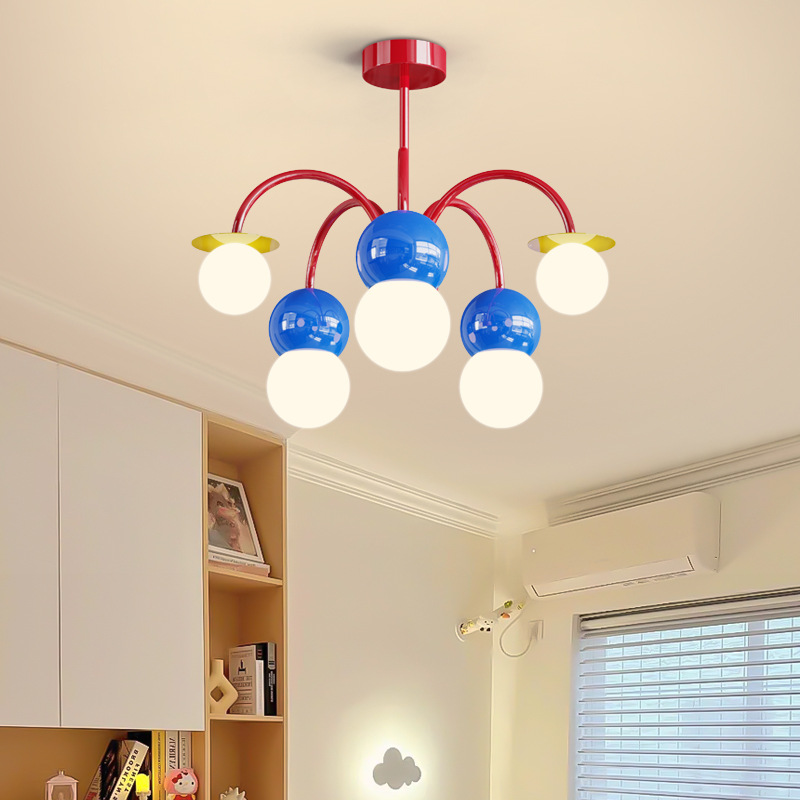 북유럽 크림 스타일 침실/어린이 방 아크릴 LED 펜던 - Interior Design Hall 리뷰 및 가격