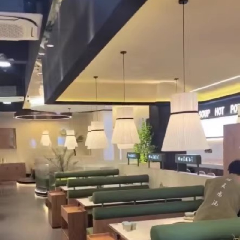 현대 디자이너 미니멀리스트 패브릭 LED 펜던트 조명  - Interior Design Hall 리뷰 및 가격