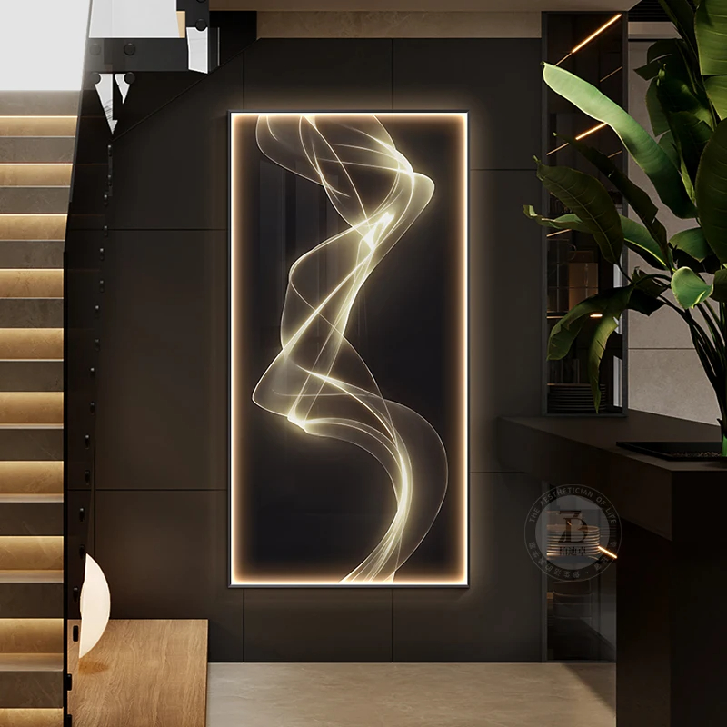 현대 라인 벽 램프 디자이너 Led 조명 인테리어 그림 - Interior Design Remote 리뷰 및 가격