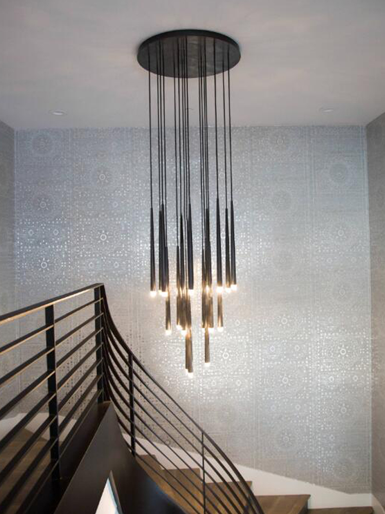 LED 북유럽풍 원추형 롱 샹들리에, 디자이너 모던 샹 - Interior Design Hall 리뷰 및 가격