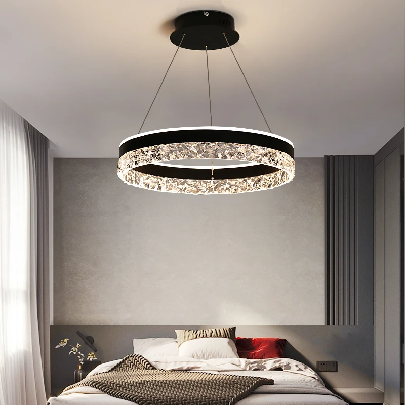 현대적인 럭셔리 크리스탈 LED 펜던트 조명 거실 침실 - Interior Design Hall 리뷰 및 가격