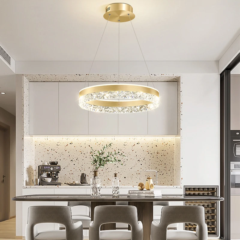 현대적인 럭셔리 크리스탈 LED 펜던트 조명 거실 침실 - Interior Design Hall 리뷰 및 가격