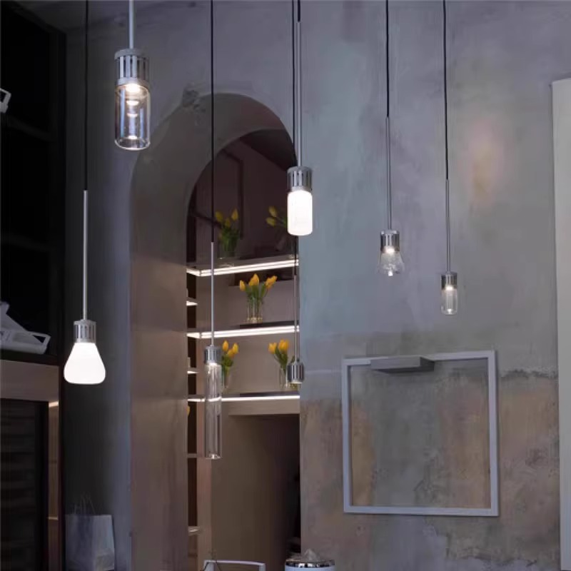 북유럽 디자이너 유리 펜던트 조명 미니멀리스트 바 카운 - Interior Design Remote 리뷰 및 가격