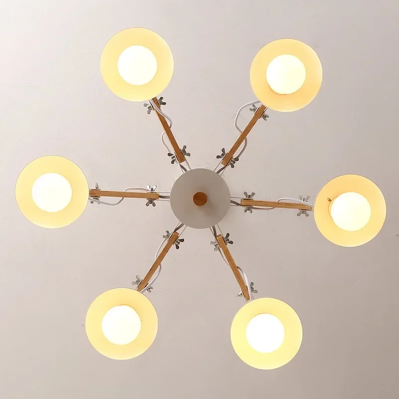 미니멀리스트 북유럽 LED 샹들리에 - 가벼운 럭셔리  - Interior Design Hall 리뷰 및 가격