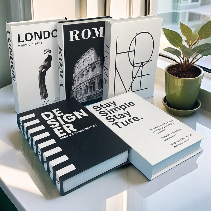 럭셔리 가짜 책 보관 상자 파리 런던 뉴욕 장식 책 디 - Interior Design Yearbook 리뷰 및 가격